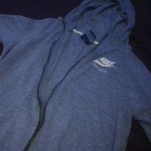 Nike zip up sweatshirt